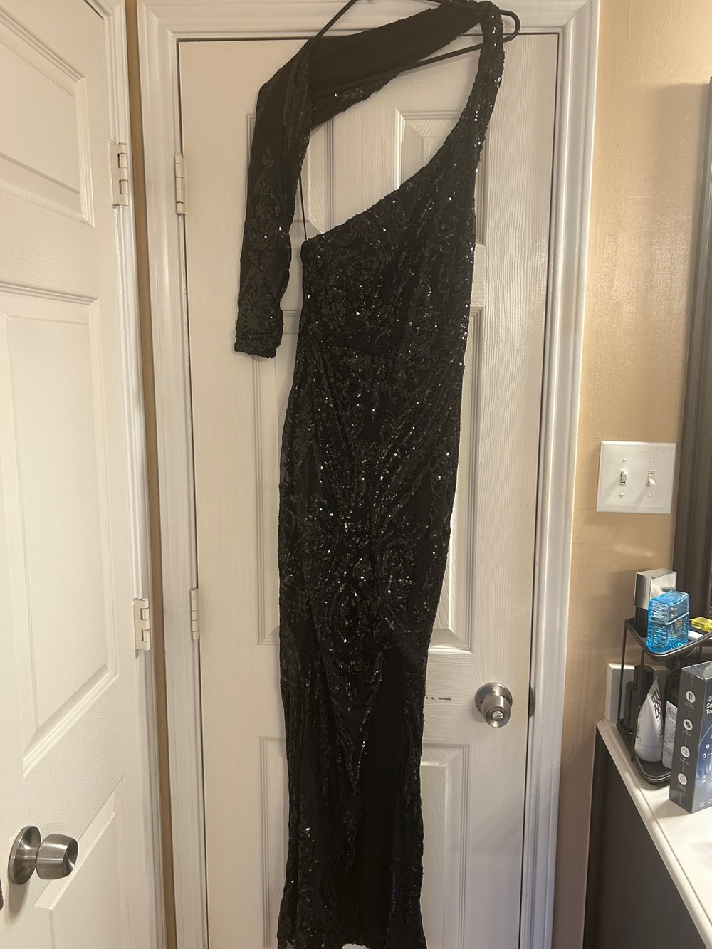 Fashion Nova Elegant Dreams Sequin Maxi Dress